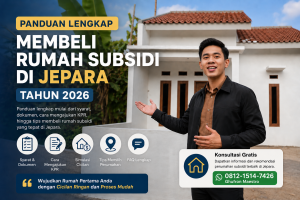 Ghufron Maestro menunjukkan rumah subsidi Jepara tahun 2026